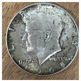 1965 US Kennedy Half Dollar - 40% Silver