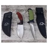(2) Ducks Unlimited Knives with Sheaths