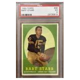 1958 Early Topps Bart Starr Graded 5 Card