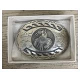 Sterling Silver Belt Buckle