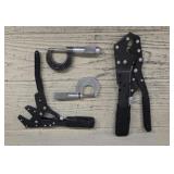 (2) Micro Meters & Auto Lock Pliers