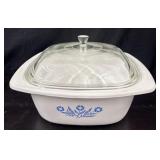 Corning Ware Blue Cornflower 4qt Dutch Oven w/Lid