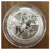 Scottsdale Mint 1oz Rifleman .999 Fine Silver Coin