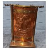 Copper & Brass Fireplace Tool Holder