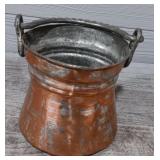 Vintage Metal Crock Pot