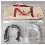 Budweiser Horseshoe Set in Canvas Bag