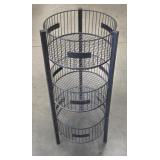 4-Tier Metal Wire Sales Shelf