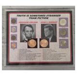 Lincoln & Kennedy Truth/Fiction 1/2 Silver Set