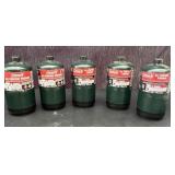 (5) Coleman All-Purpose Propane