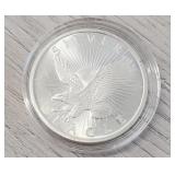 Sunshine Mint 1 oz  Silver Eagle Round