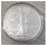 1 oz 2024 Silver Eagle Round
