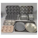 Assortment of Various Baking Pans