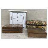 (4) Jewelry Boxes