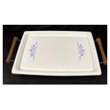 CorningWare Blue Cornflower Broil/Bake Platter