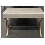 Hallway Desk w/ Gold Toned Legs