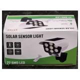 LED Solar Sensor Light