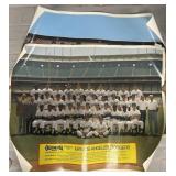 (2) 1974 Olympia Beer Giants/Dodgers Team Posters