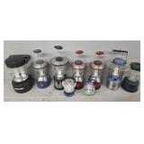 (9) Assorted Electric Camp Lanterns