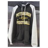 Pittsburgh Football Embroidered  Hooded Sweatshirt