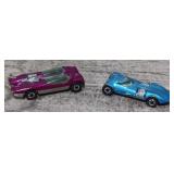 (2) Vintage Redline Hot Wheels