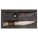 Sharps Cutlery 3CR13 Finished Knife w/ Sheath