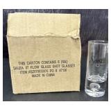 (6) Sauza Glass Shot Glasses