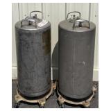 (2) Large Corney Kegs