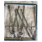 Silver Swizzle Stick For Champagne Bubbles