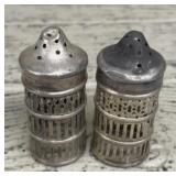 Sterling Silver Salt&Pepper Covers