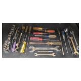 Assortment of Screwdrivers & Sockets