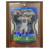 Prizm Justin Herbert Football Rookie Card