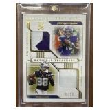 Justin Jefferson CeeDee Lamb Jersey Rookie Card