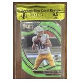 Justin Herbert Field Level Green BGS 9.5 Rookie