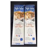 (2) HealWell Plantar Fasciitis & Pain Night Splint