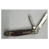 Rare #858 Schrade USA Old Timer Stockman Knife