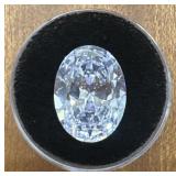 31.25 ct White Sapphire Faceted Stunning Gemstone