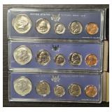 1966 & (2) 1967 U.S. Special Mint Sets