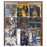 (9) Various Shaquille Oï¿½Neal Basketball Cards