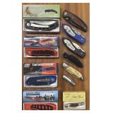 (11) Various Pocket Knives