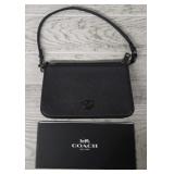 Black Ladies Coach Hand Purse