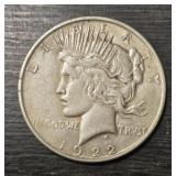 1922-D Peace Dollar