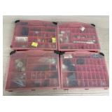 (4) Plano Tool/Tackle Boxes