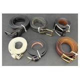 (5) Leather Belts