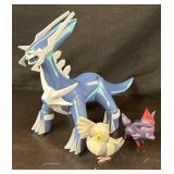 Rare 2007 Pokemon Dialga DX Size Soft Vinyl Figure