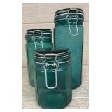 (3) Glass Jars