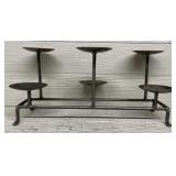 Vintage Silver/Brass 6 Tier Candelabra