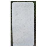 White Fold Up Table