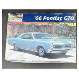 Vtg Revell-Monogram '66 Pontiac GTO Model Kit