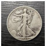 1942-D Walking Liberty Half Dollar