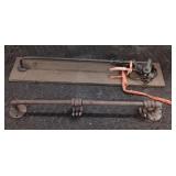 (2) Rustic Wall Decor Items